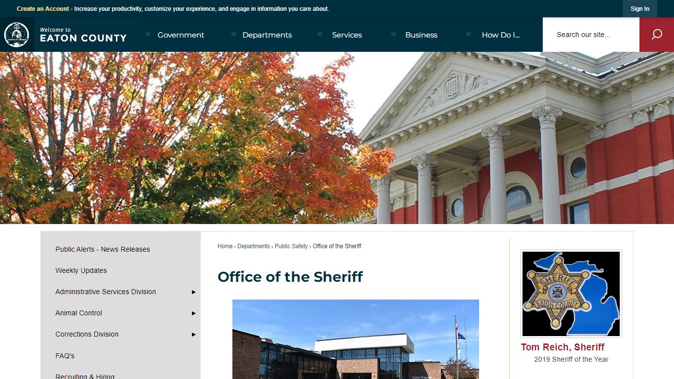 Office of the Sheriff | Eaton County, MI